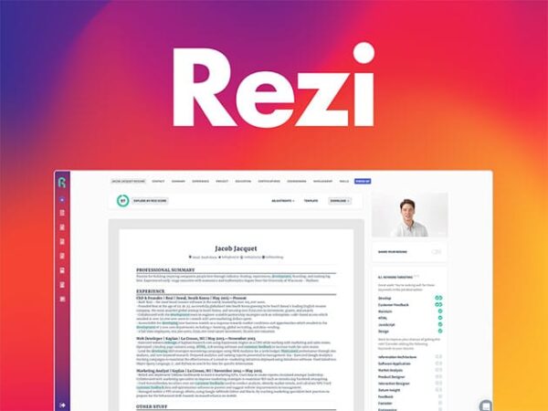 🚀 Rezi AI Lifetime Deal (Resume builder)
